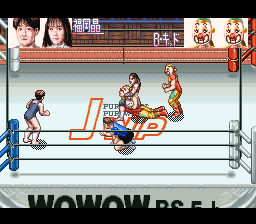 JWP Joshi Pro Wrestling - Pure Wrestle Queens (Japan) In game screenshot